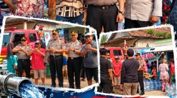 Tiga Kali Salurkan Air Bersih, DPW LSM TAMPERAK Apresiasi Kepedulian Polresta Tangerang
